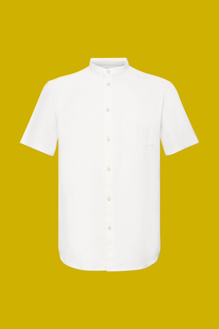 Kortärmad skjorta i 100% bomull, ICE, detail image number 5