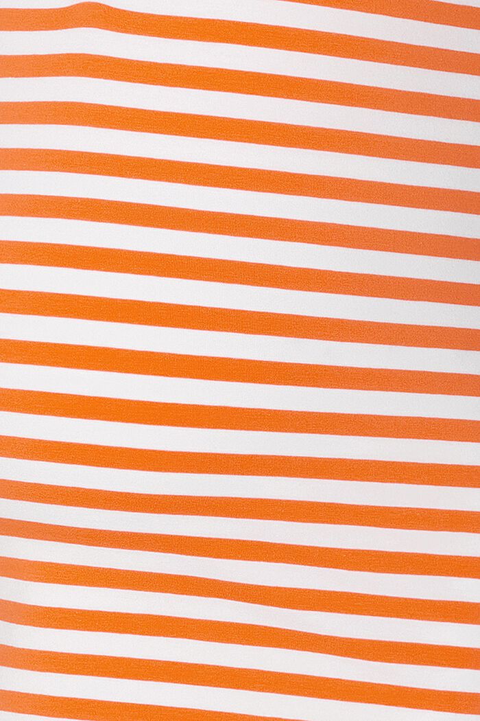 MATERNITY Ärmlös T-shirt med ränder, ORANGE, detail image number 3