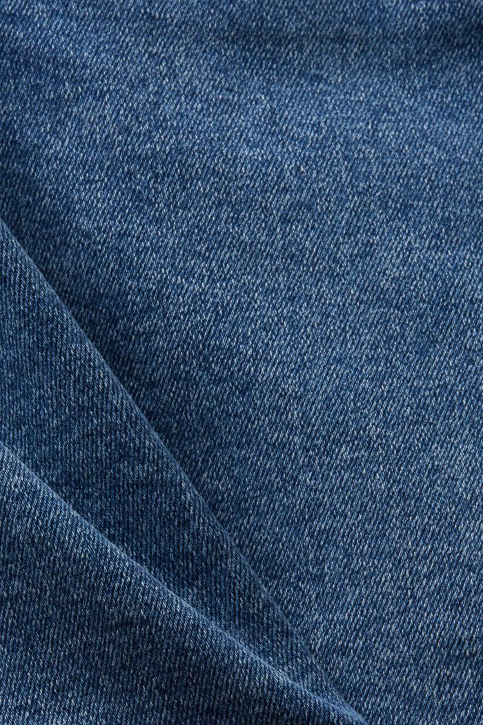 Minikjol i denim med strass, BLUE MEDIUM WASHED, detail image number 6