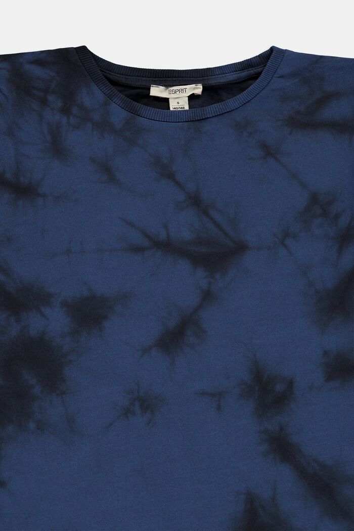Batikfärgad T-shirt, BLUE, detail image number 2