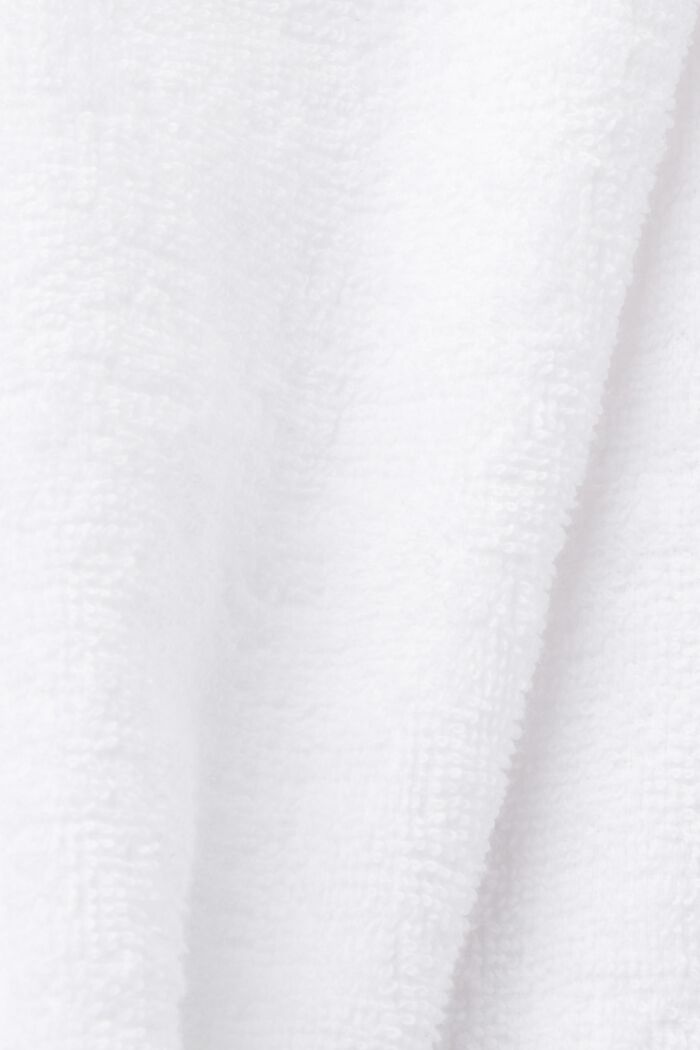 Badrock i unisexmodell, 100% bomull, WHITE, detail image number 5