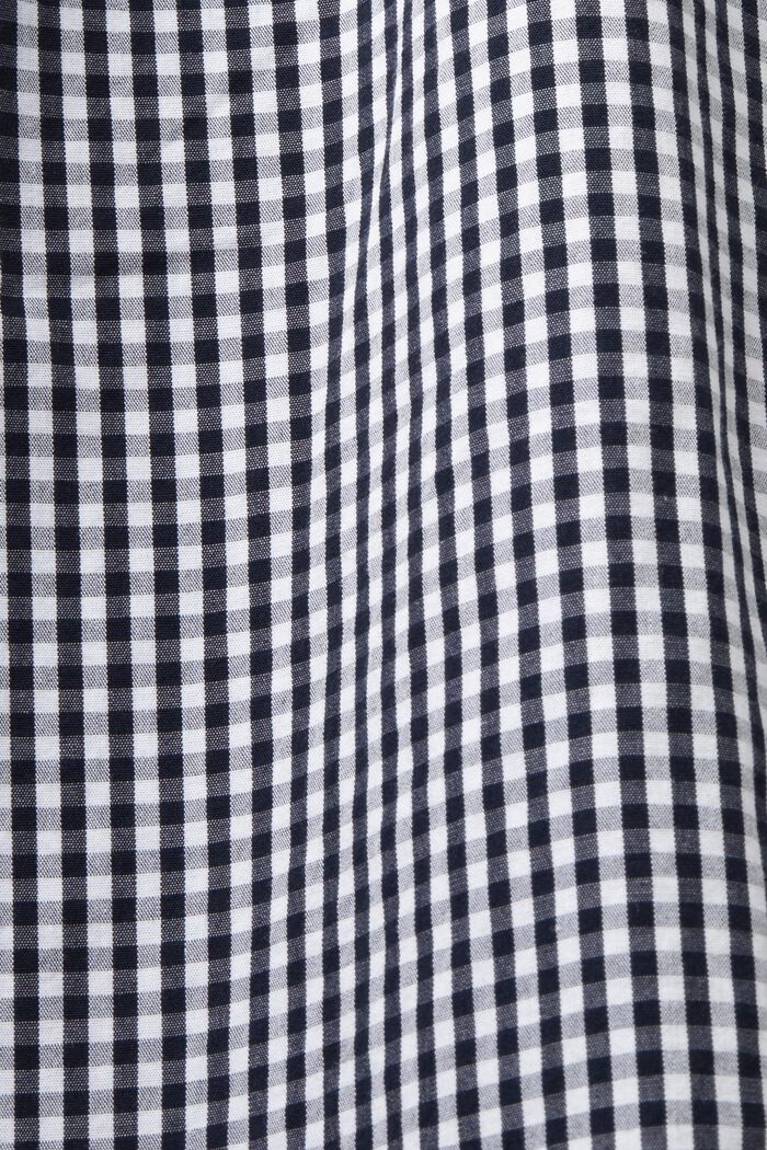 Vichy button down-skjorta, 100 % bomull, NAVY, detail image number 4