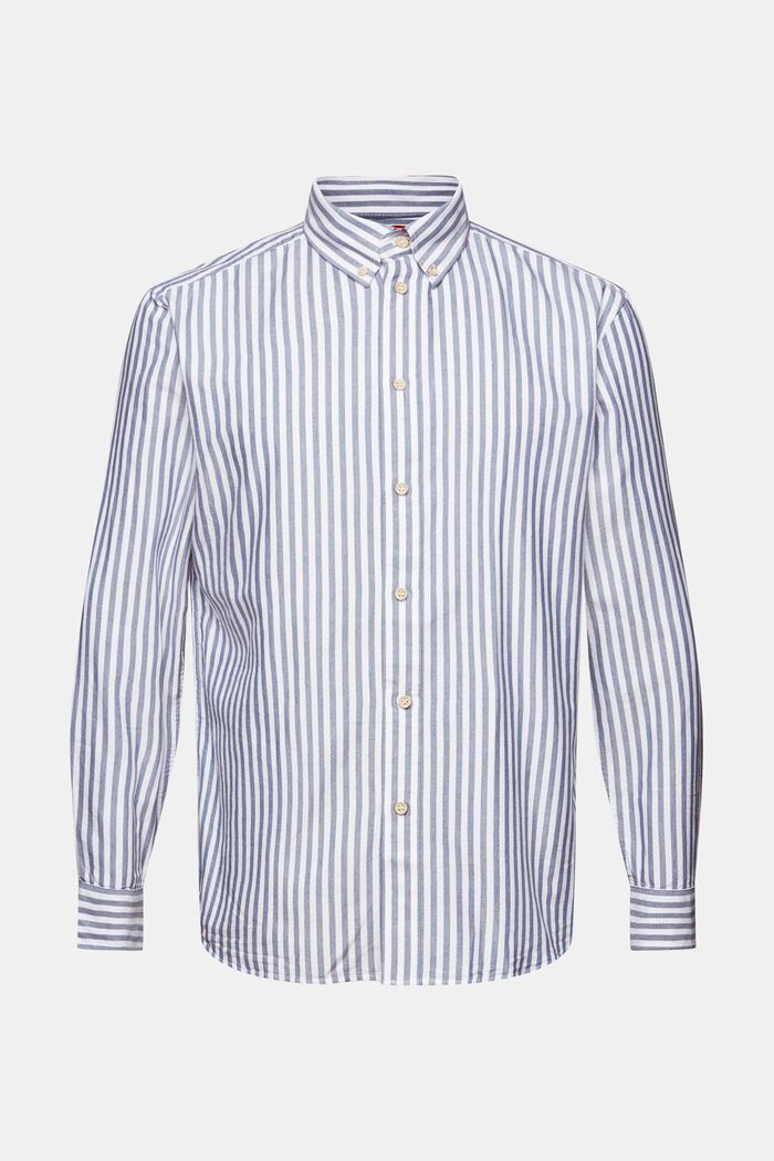 Oxfordrandig button down-skjorta, GREY BLUE, detail image number 5