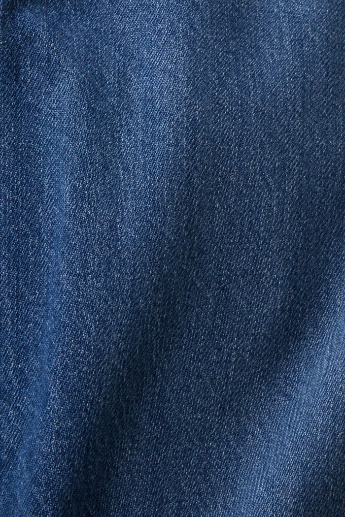 Jeans i dad-modell av hållbar bomullsdenim, BLUE MEDIUM WASHED, detail image number 1