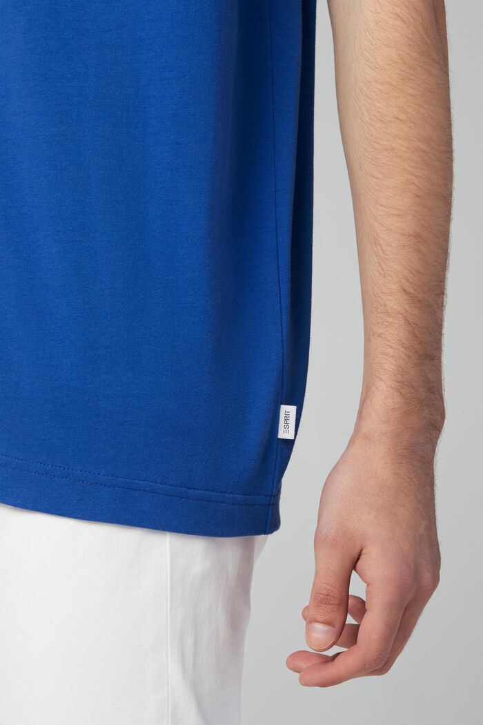 T-shirt med tryck i unisexmodell, BLUE, detail image number 4