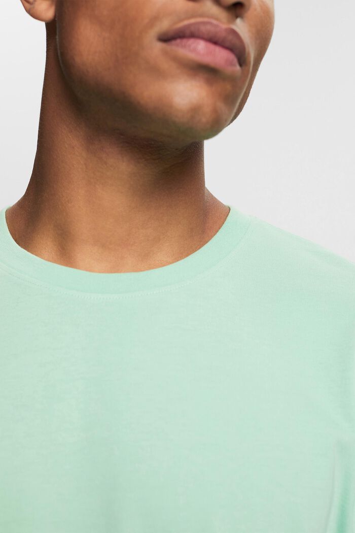 Enfärgad T-shirt, PASTEL GREEN, detail image number 0
