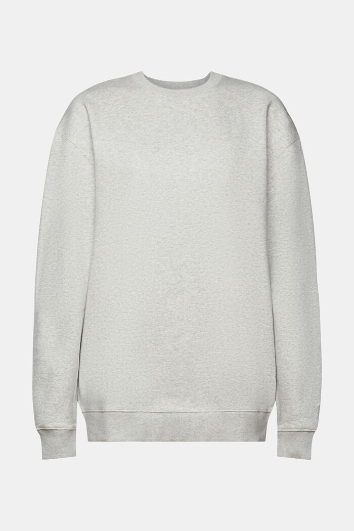 Sweatshirt i bomullsmix, LIGHT GREY, detail image number 7