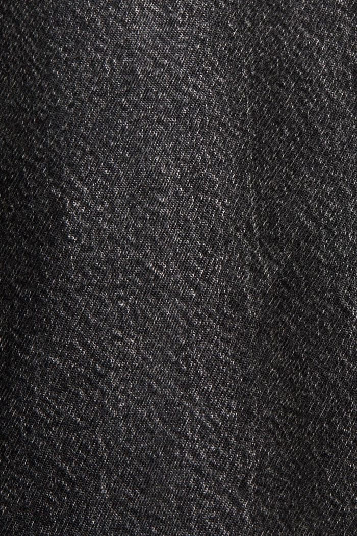 Jeansskjorta, BLACK DARK WASHED, detail image number 6