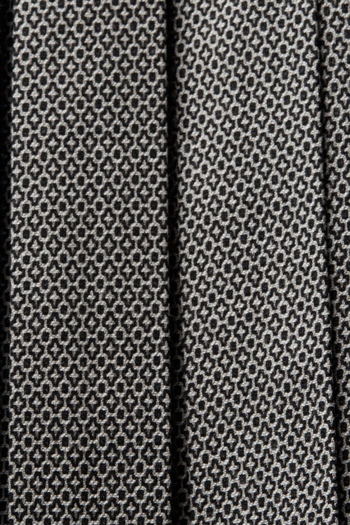 Veckad minikjol, BLACK, detail image number 5