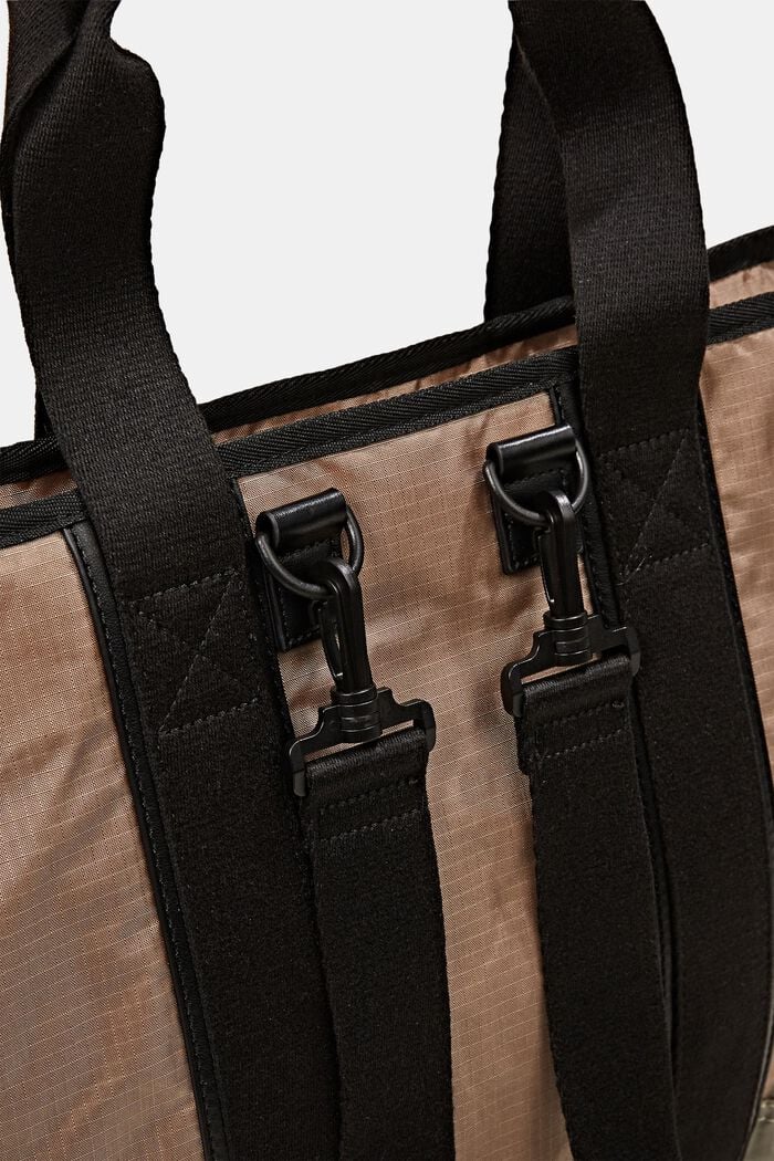 Varierbar väska av nylon, CAMEL, detail image number 5