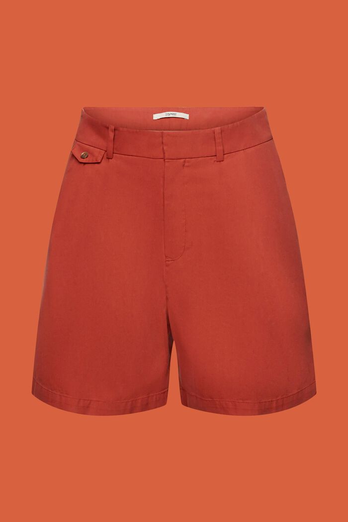 Chino shorts, TERRACOTTA, detail image number 7