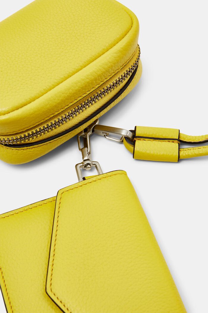 Mini pouch-väska, YELLOW, detail image number 1