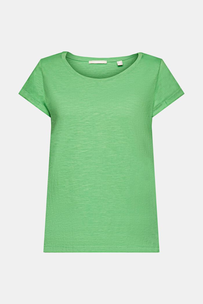 Enfärgad T-shirt, GREEN, detail image number 5