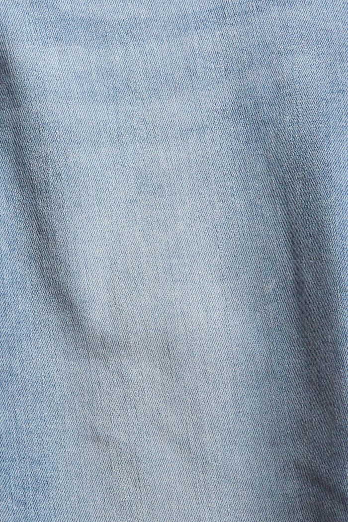 Smala jeans med stretch, BLUE LIGHT WASHED, detail image number 4