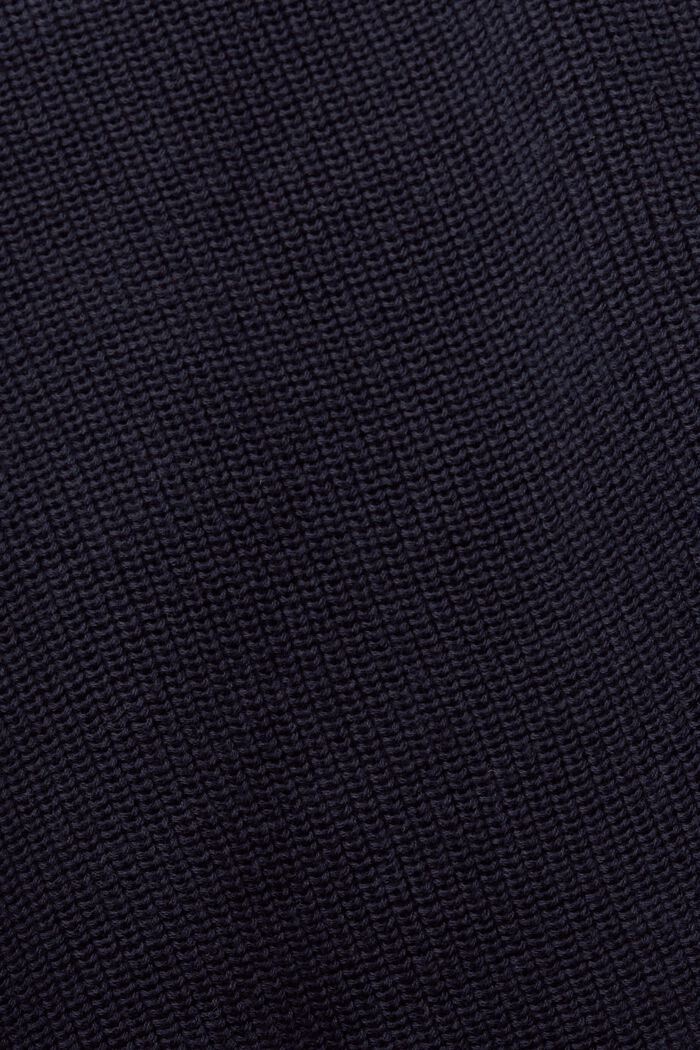 Ribbstickad V-ringad tröjväst, NAVY, detail image number 6