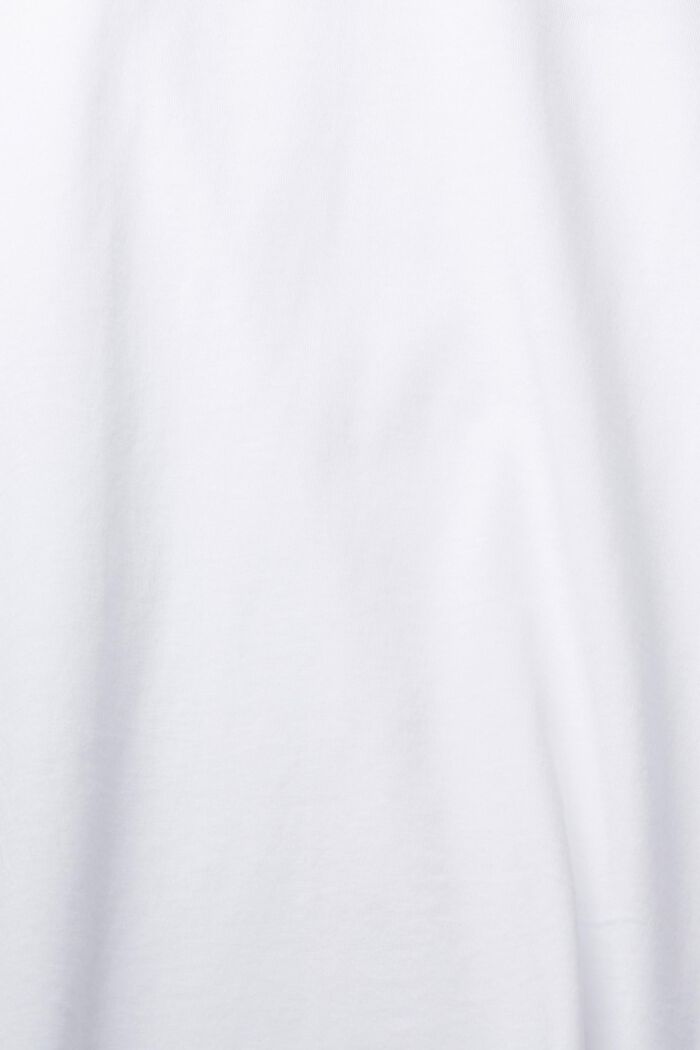 T-shirt i jersey, 100% bomull, WHITE, detail image number 1