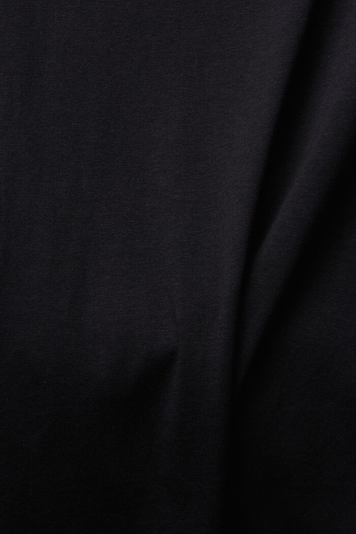 2-pack: Bas-T-shirt, ekobomullsmix, BLACK, detail image number 1