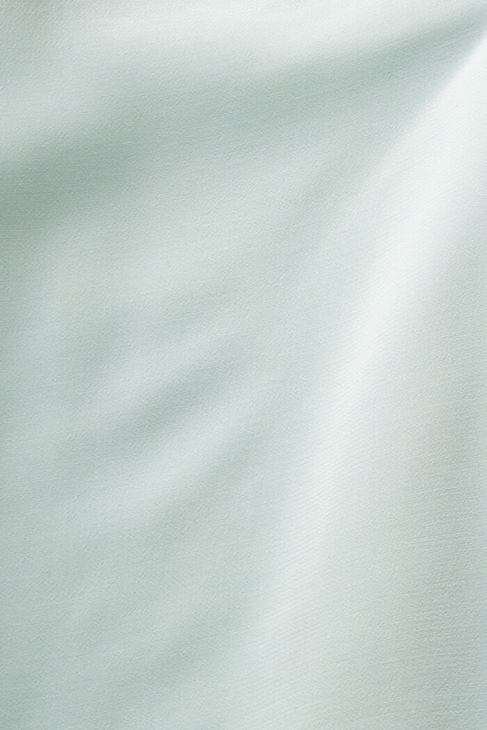 Ärmlös blus med spetskant, LIGHT AQUA GREEN, detail image number 5