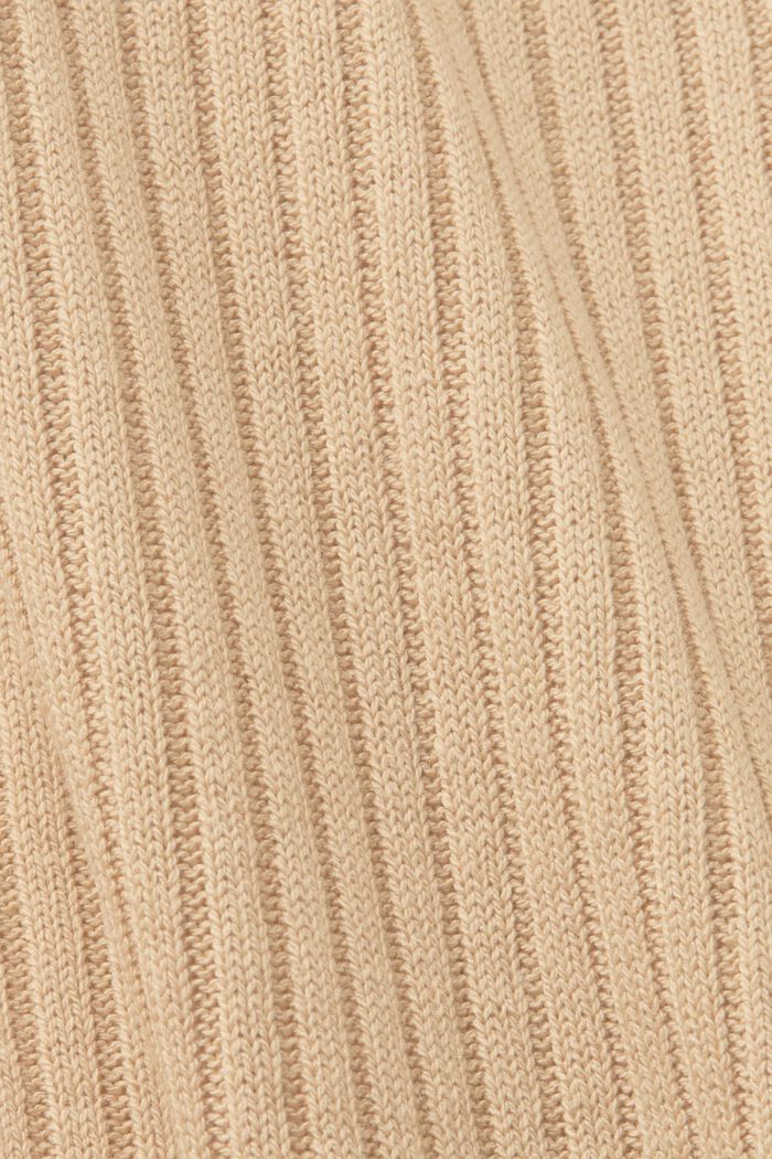 Ribbstickat linne, SAND, detail image number 4