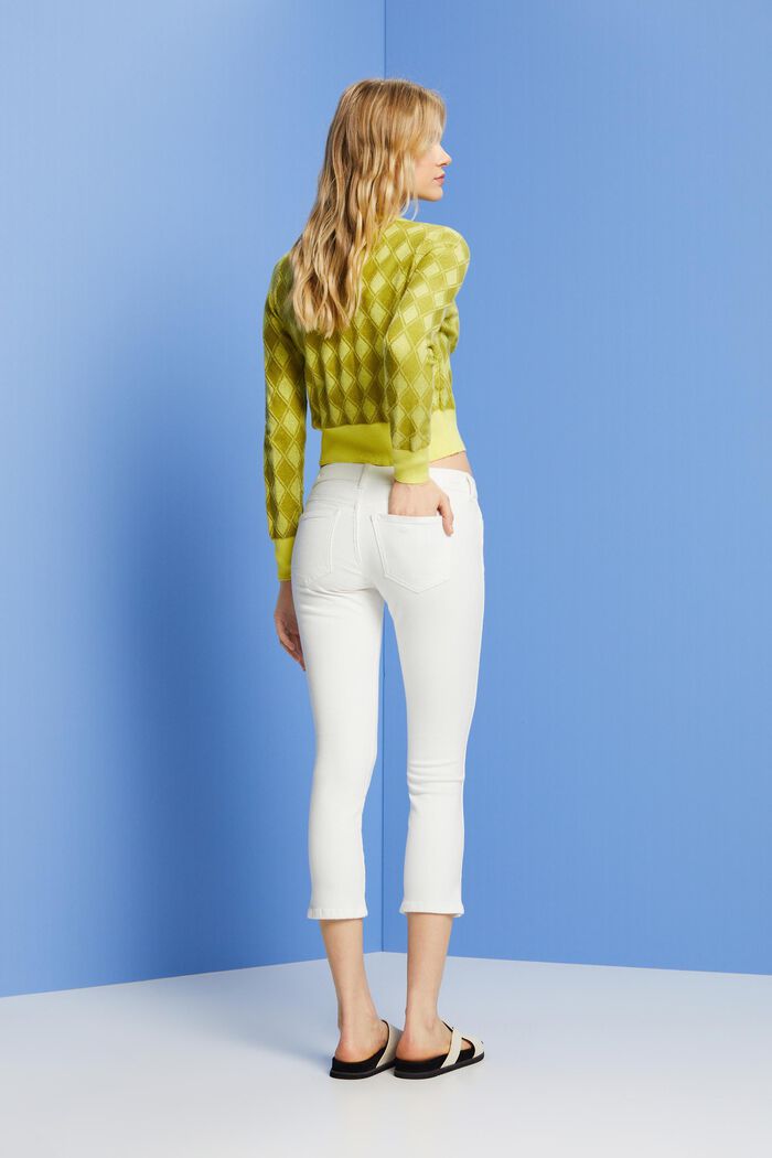 Capri-jeans, WHITE, detail image number 3