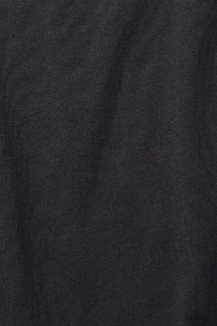 Långärmad T-shirt, BLACK, detail image number 1