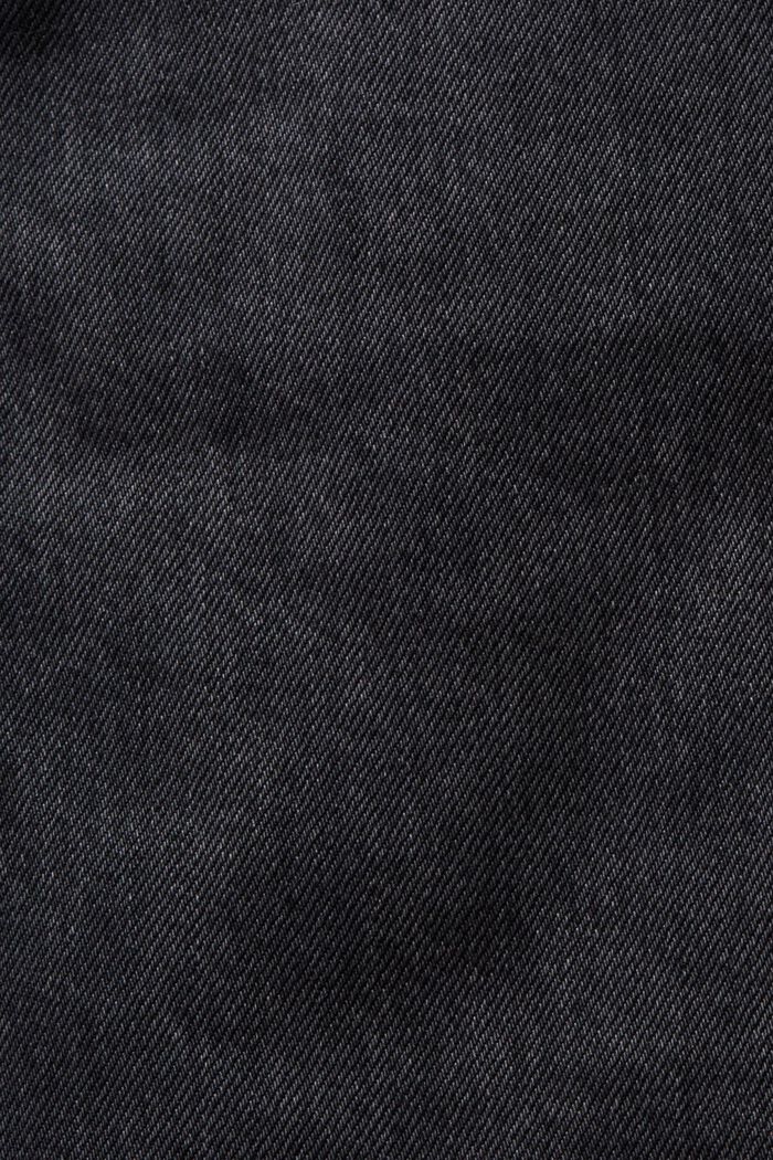 Raka jeans med medelhög midja, GREY DARK WASHED, detail image number 6