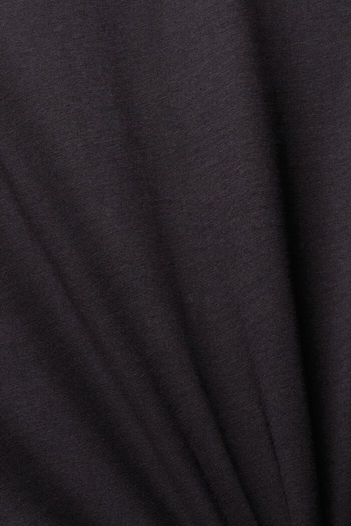 Enfärgad T-shirt, BLACK, detail image number 5