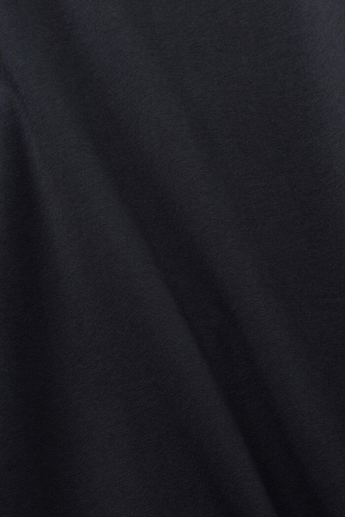 Nattskjorta med bröstficka, BLACK, detail image number 4