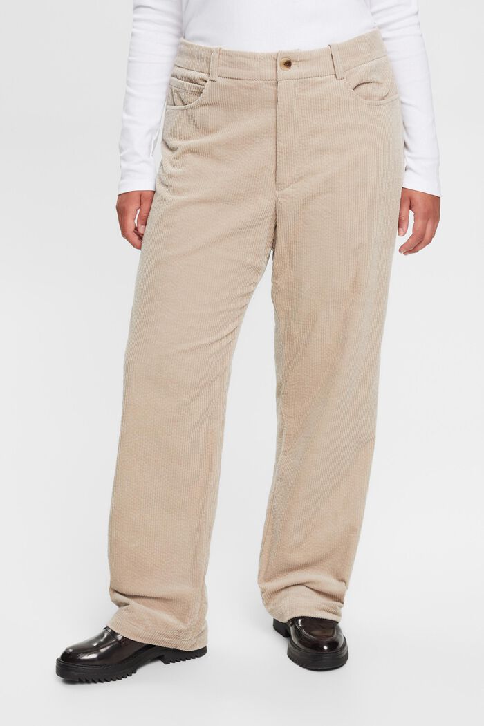 Pants woven, LIGHT TAUPE, detail image number 0
