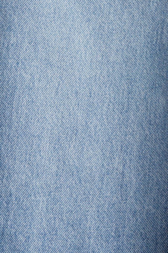 Jeansshorts med dragsko, BLUE MEDIUM WASHED, detail image number 4