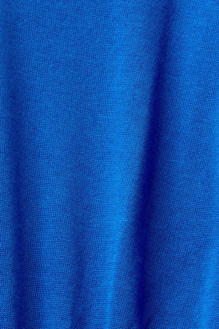 V-ringad tröja, BRIGHT BLUE, detail image number 5