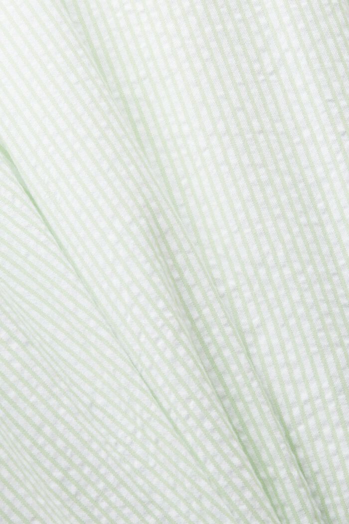 Ärmlös miniklänning med peplumfåll, LIGHT GREEN, detail image number 5