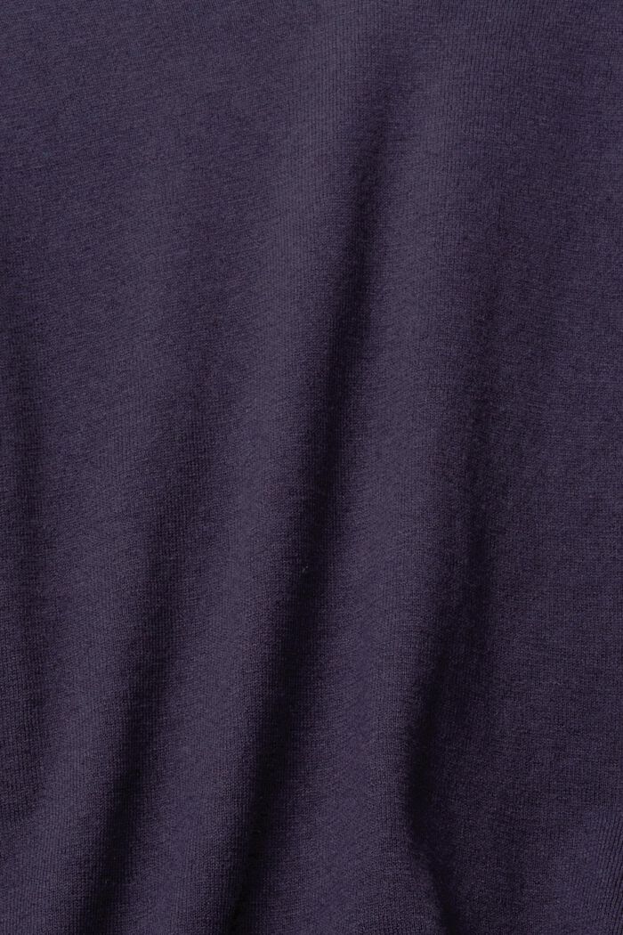 V-ringad tröja, NAVY, detail image number 1