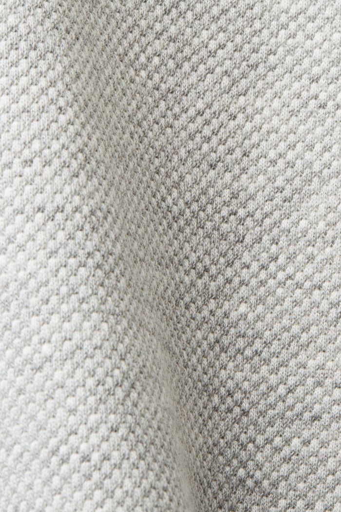 Ärmlös sweatshirt med huva och snördetalj, LIGHT GREY, detail image number 6