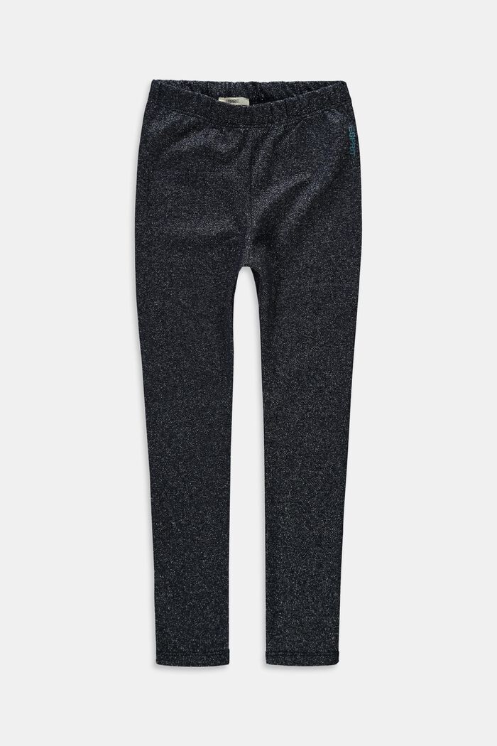 Pants knitted, NAVY, detail image number 0
