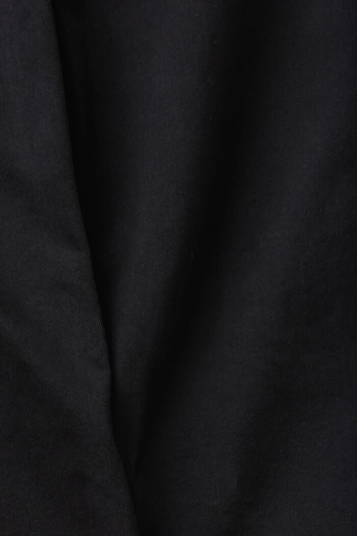 Caprijeans med medelhög midja, BLACK, detail image number 6