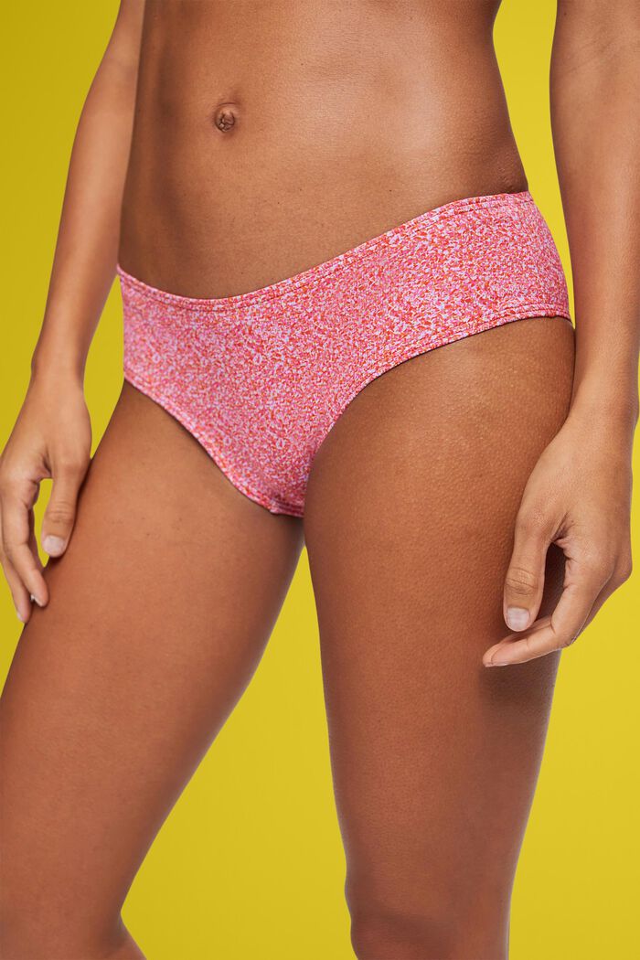 Bikinitrosa i hipstermodell med heltäckande tryck, PINK, detail image number 1
