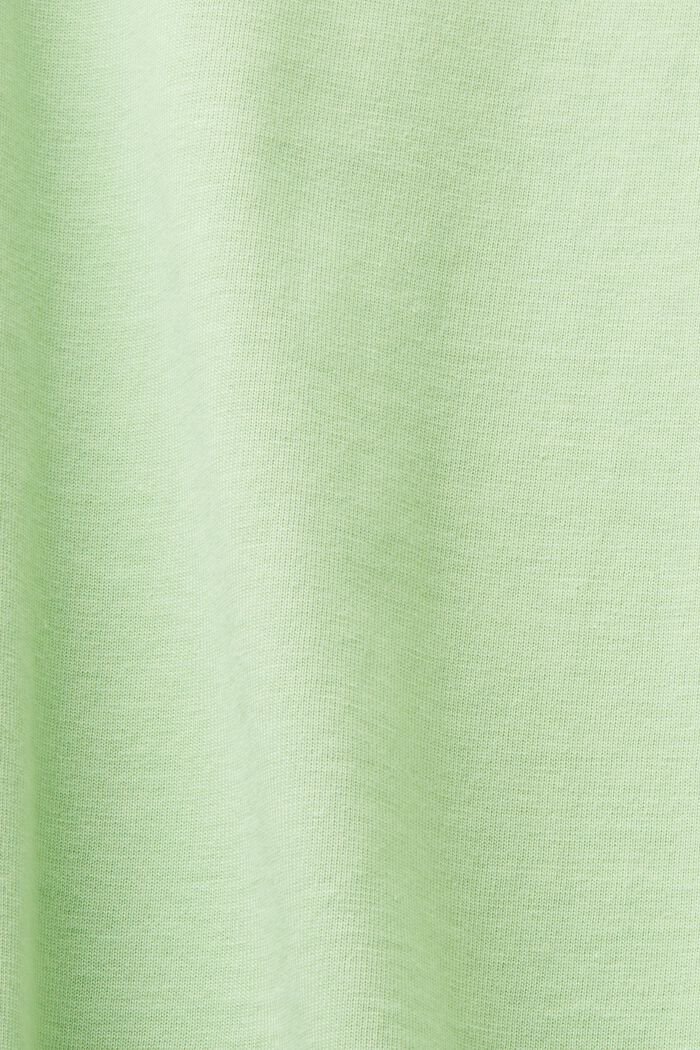 Rundringad T-shirt, LIGHT GREEN, detail image number 4
