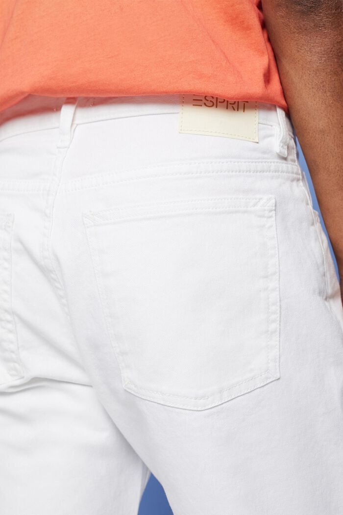 Vita stretchjeans, WHITE, detail image number 4