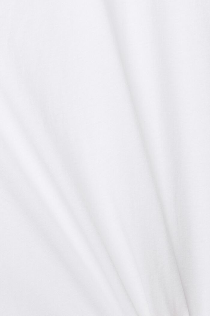 Enfärgad T-shirt, WHITE, detail image number 1
