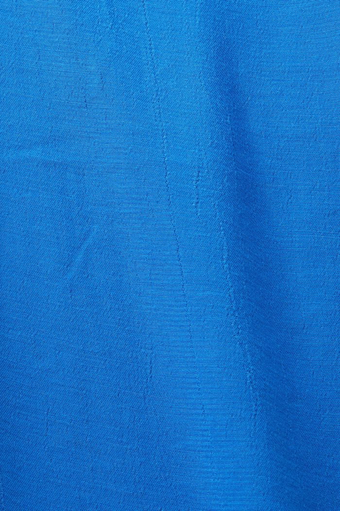 V-ringad kort jumpsuit, BRIGHT BLUE, detail image number 4