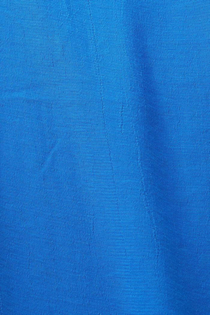 V-ringad kort jumpsuit, BRIGHT BLUE, detail image number 4