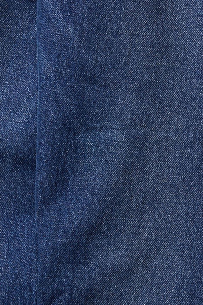 Jeans med raka ben, BLUE DARK WASHED, detail image number 7