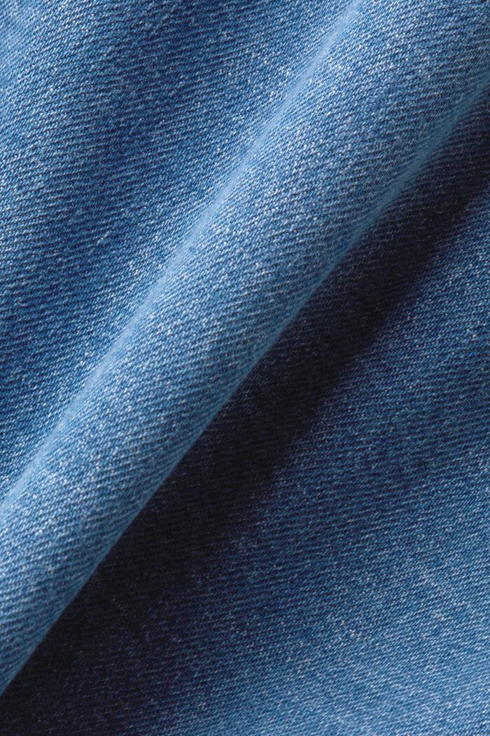 Kortare jeansjacka i oversizemodell, BLUE MEDIUM WASHED, detail image number 5