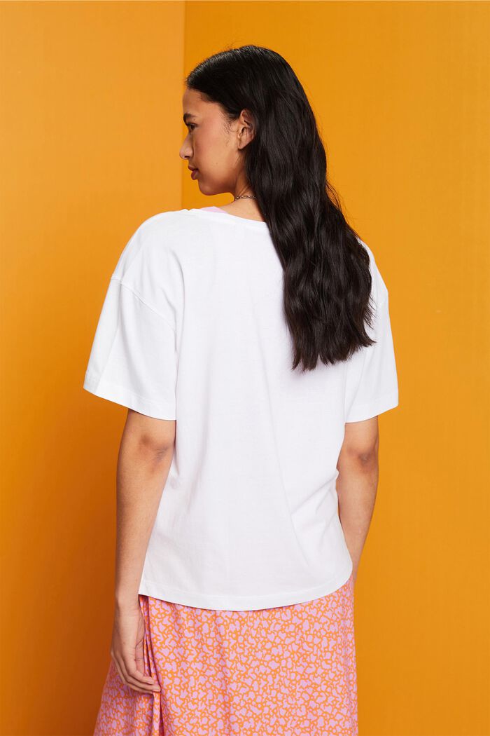 Oversize-t-shirt, TENCEL™, WHITE, detail image number 3