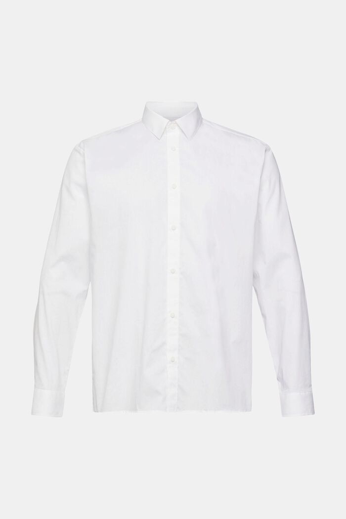 Hållbar bomullsskjorta, WHITE, detail image number 2