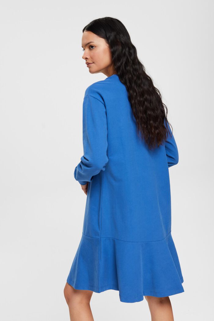 Sweatshirtklänning, BLUE, detail image number 4