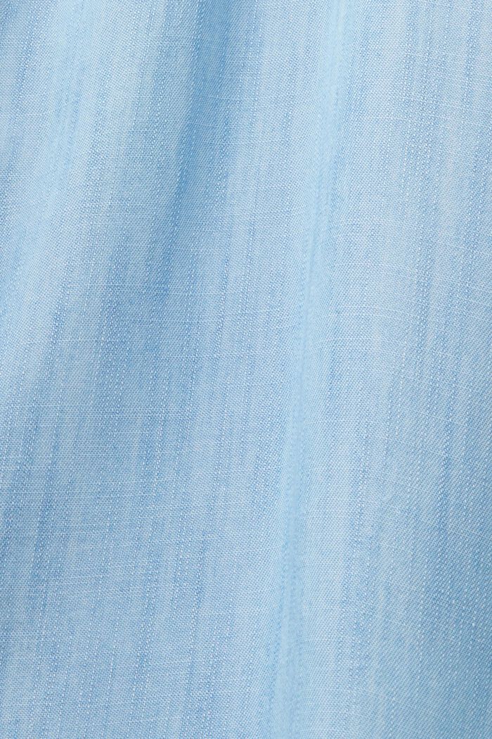 Av TENCEL™: Midikjol i jeanslook, BLUE LIGHT WASHED, detail image number 6