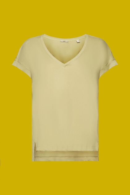 V-ringad T-shirt