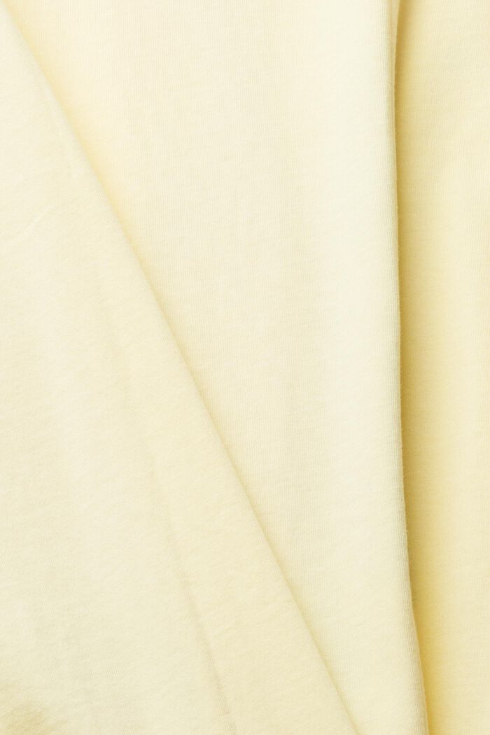 T-shirt i jersey med tryck, PASTEL YELLOW, detail image number 5
